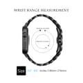 Miniatyrbilde 6 av 6: INF WatchFit 3 Smart Watch-reim med syvperlekjede i stål