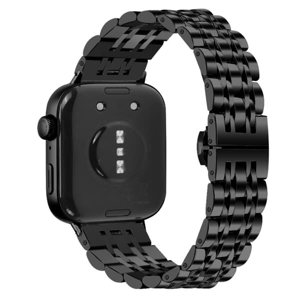 INF WatchFit 3 Smart Watch-reim med syvperlekjede i stål