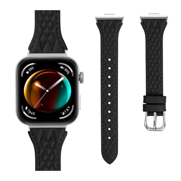 Huawei Watch Fit 3 skinnklokkerem - diamantmønster 0