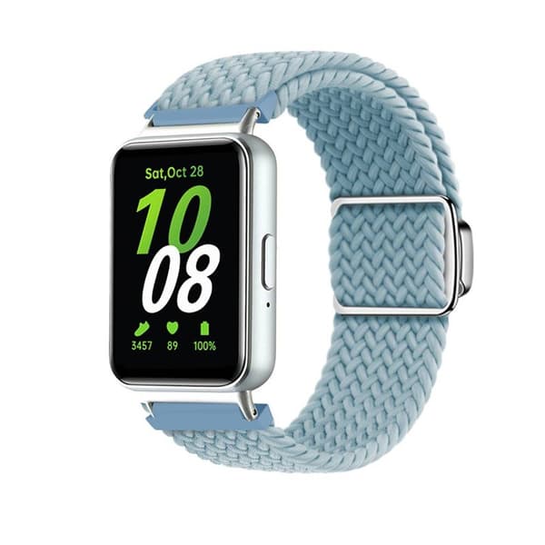 Flätat magnetiskt klockarmband Samsung Galaxy Fit 3 - Rockblue