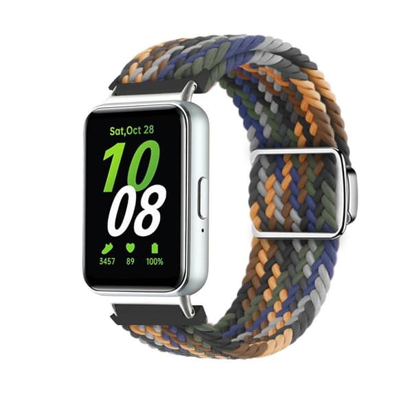 Flettet magnetisk klokkereim Samsung Galaxy Fit 3 - Salamander