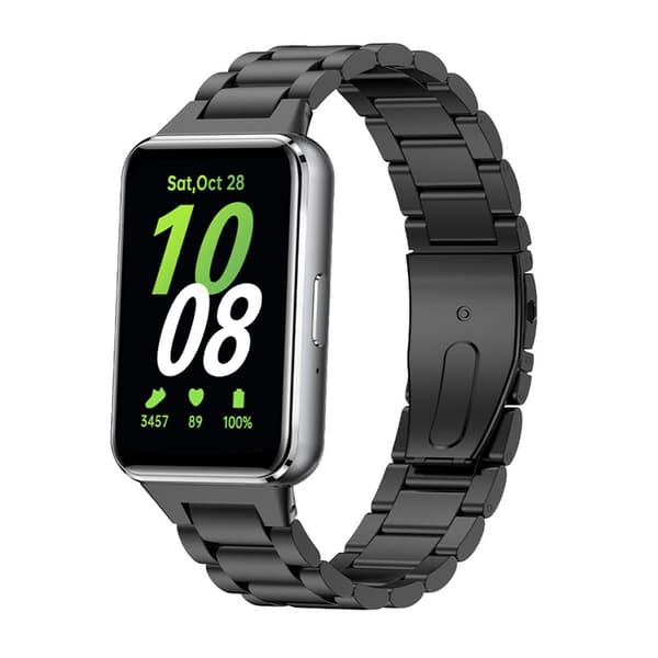 Urrem rustfrit stål Samsung Galaxy Fit 3 - Sort