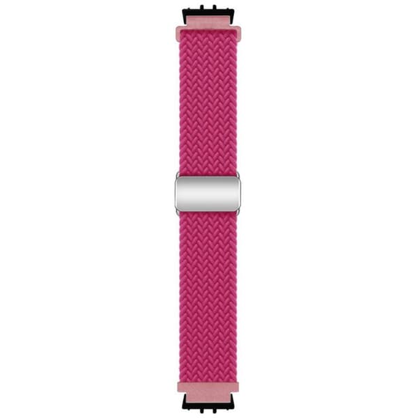 BK Flettet magnetisk urrem Samsung Galaxy Fit 3 - Raspberry