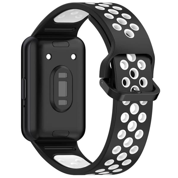 EBN Clasp klockarmband Samsung Galaxy Fit 3 - Black White