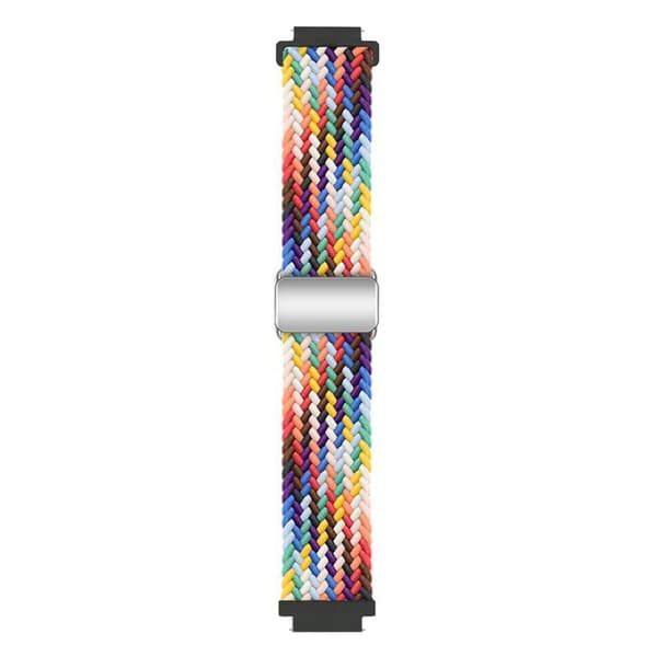 Flettet magnetisk urrem Garmin VivoActive 4S - Pride Edition