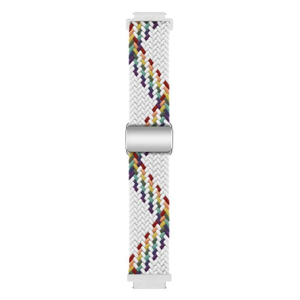 Flettet magnetisk klokkereim Garmin Venu 3S - White Rainbow