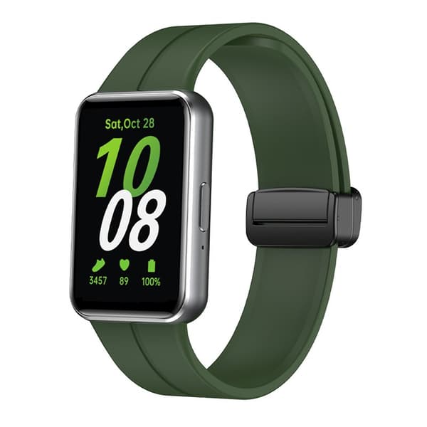 Magneettinen kellon ranneke Samsung Galaxy Fit 3 - Army