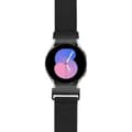 Miniatyrbild 2 av 4: Rem för Galaxy Watch 4/4 Classic/5/5 Pro/6/6 Classic Milanese Steel BigBen Connected Dark Grey