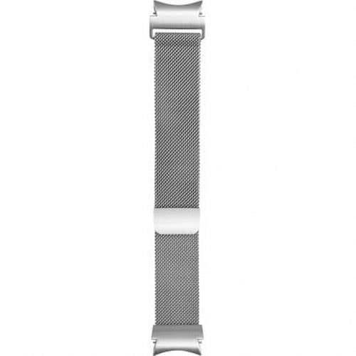 Armband för Galaxy Watch 4/4 Classic/5/5 Pro/6/6 Classic Milanese Steel BigBen Connected Silver
