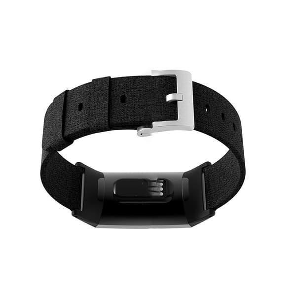 INF Canvas Nylon -ranneke Fitbit Charge 3:lle 0