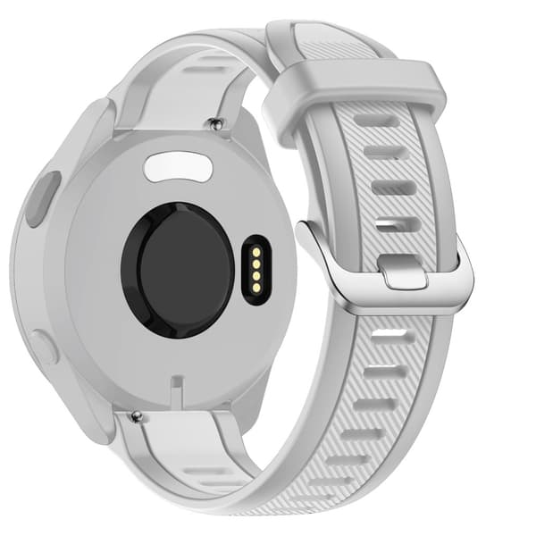 INF Silikonirannekello Garmin-älykelloille 0 Valkoinen 20 mm