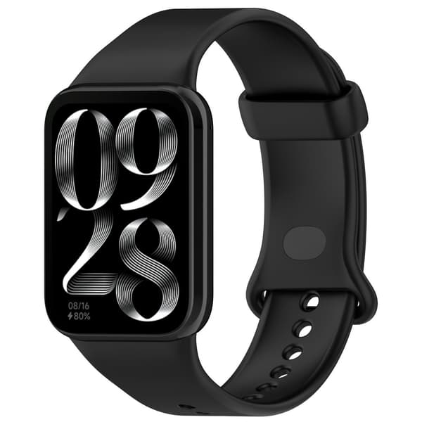 INF Kellon hihna Xiaomi Mi Band 8 Pro / Redmi Watch 4:lle Musta