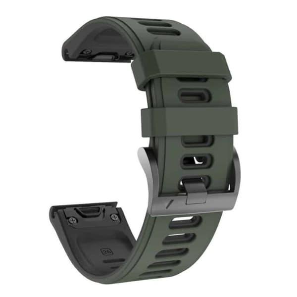 Twin sport urrem Garmin Enduro 3 - Grøn/sort