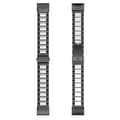 Miniatyrbild 1 av 5: Klockarmband rostfritt stål Garmin Fenix 8 (51mm) - Svart/silver