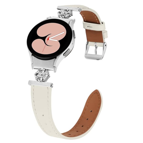INF Klokkerem i ekte skinn for Samsung Watch 4/5/6/7