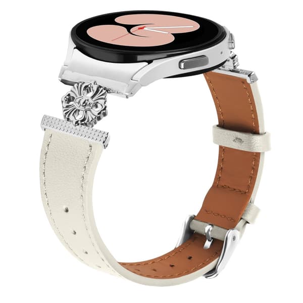 INF Klokkerem i ekte skinn for Samsung Watch 4/5/6/7