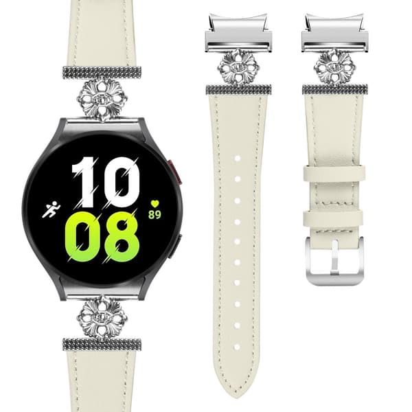 INF Klokkerem i ekte skinn for Samsung Watch 4/5/6/7