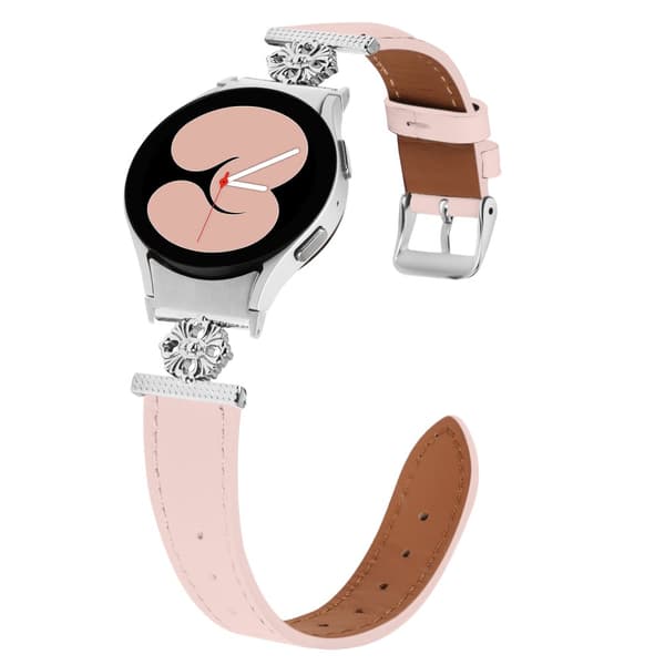 INF Klokkerem i ekte skinn for Samsung Watch 4/5/6/7