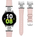 Miniatyrbilde 1 av 11: INF Klokkerem i ekte skinn for Samsung Watch 4/5/6/7