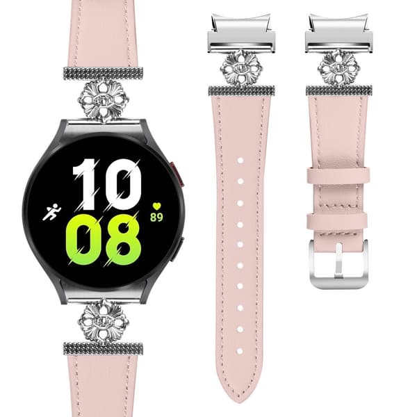 INF Klokkerem i ekte skinn for Samsung Watch 4/5/6/7