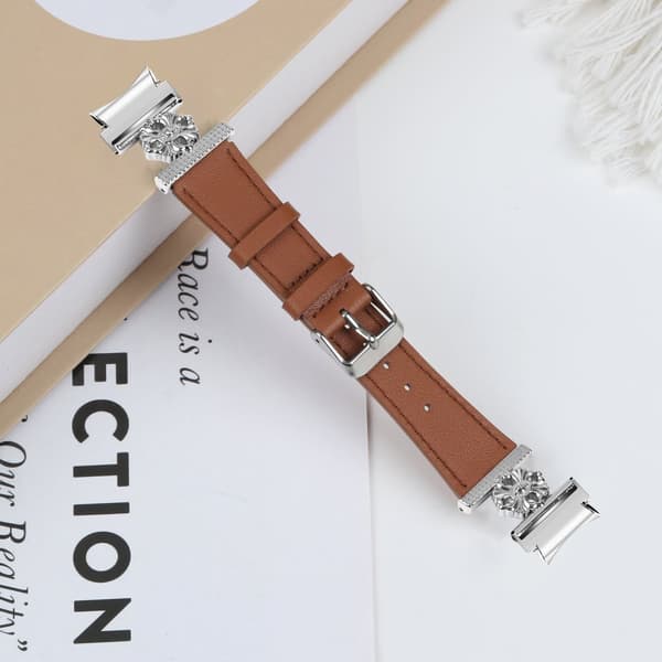 INF Klokkerem i ekte skinn for Samsung Watch 4/5/6/7