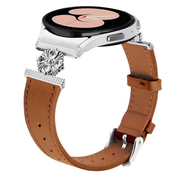 INF Klokkerem i ekte skinn for Samsung Watch 4/5/6/7