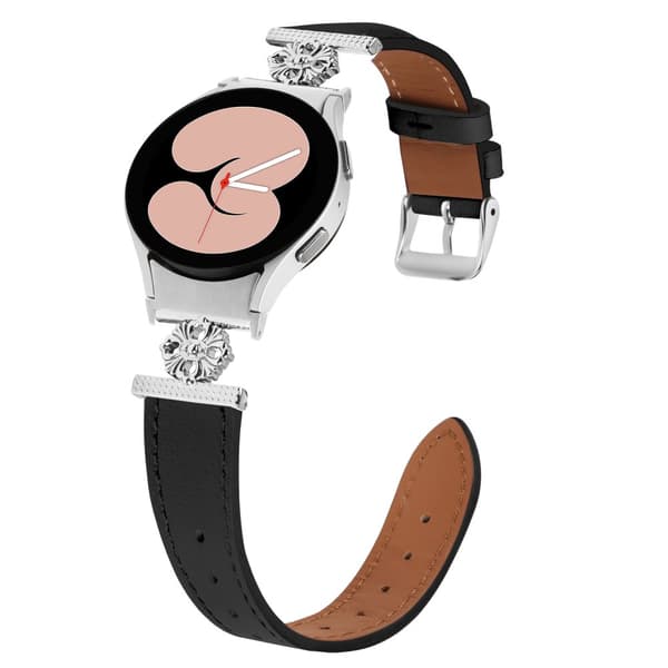 INF Klokkerem i ekte skinn for Samsung Watch 4/5/6/7
