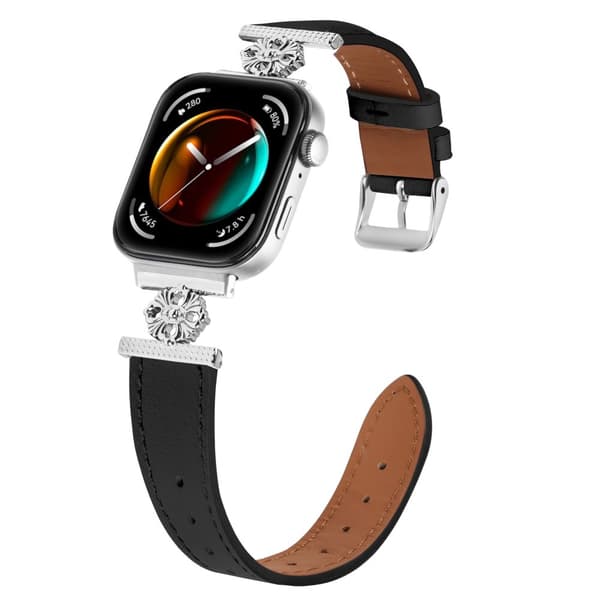 INF Klockarmband i äkta läder för Huawei Watch Fit 3