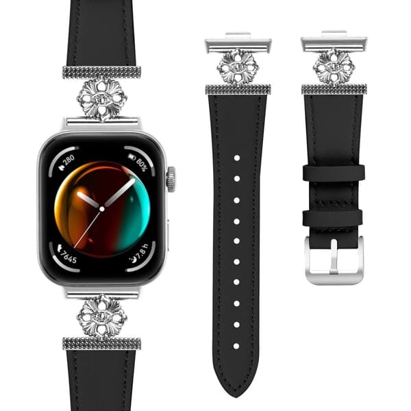 INF Klokkerem i ekte skinn for Huawei Watch Fit 3