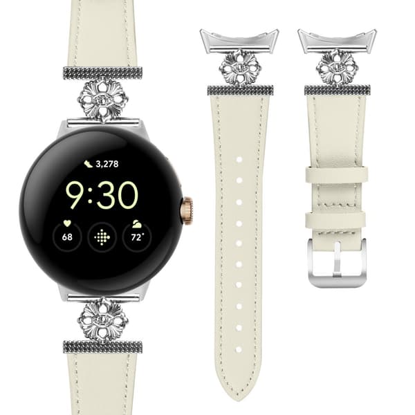 INF Klockarmband i äkta läder för Google Pixel Watch 1/2