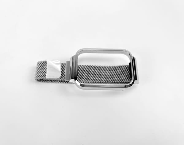 INF Klokkereim for Xiaomi Mi Band 8 Pro - Metallramme med Milanese-løkke 0