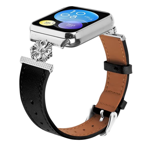 INF Xiaomi Mi Band 8 Pro-rem - læder med fire kronblade