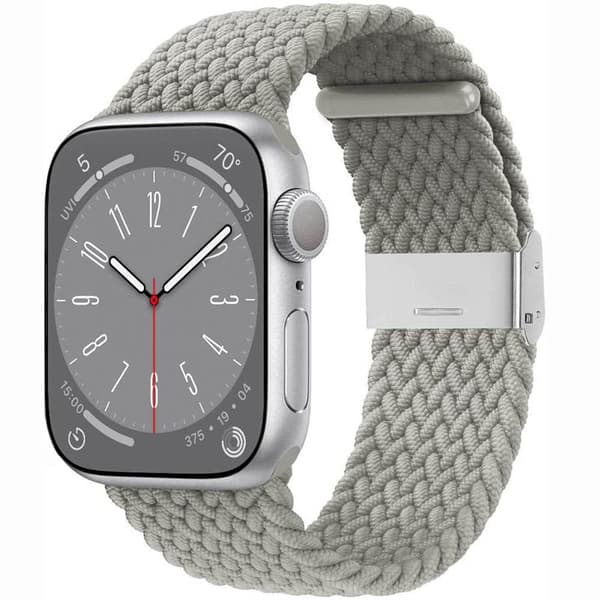 Punottu Kellon ranneke Apple Watch Series 10 (46mm) - Stone