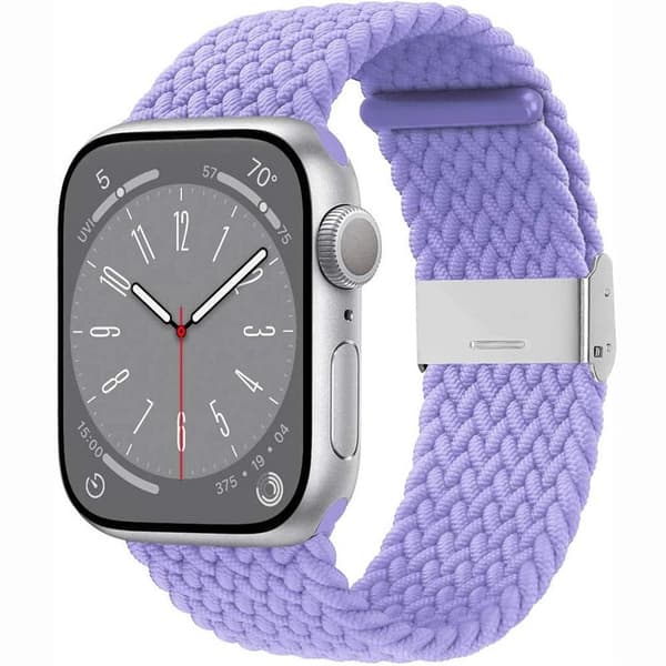Flettet Urrem Apple Watch Series 10 (46mm) - Lightpurple