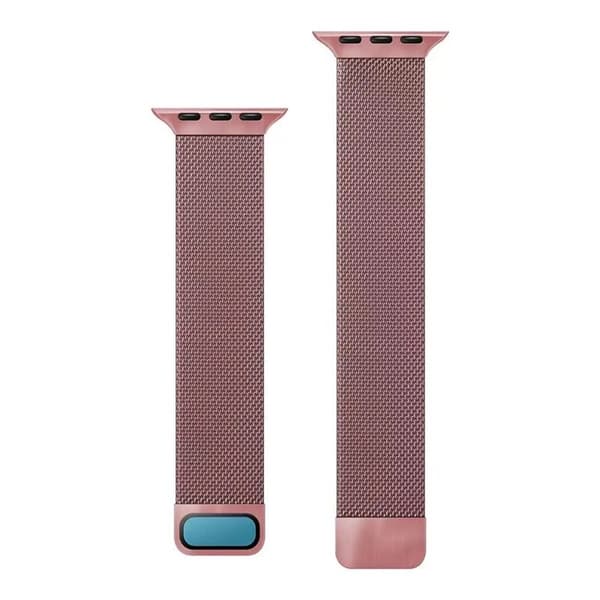 Split milanese kellon ranneke Apple Watch Series 10 (46mm) - Vaaleanpunainen