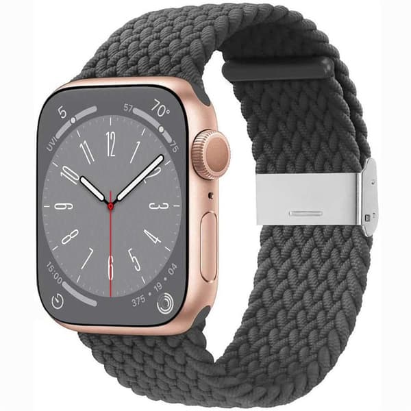 Flettet klokkereim Apple Watch Series 10 (42mm) - Skygrey