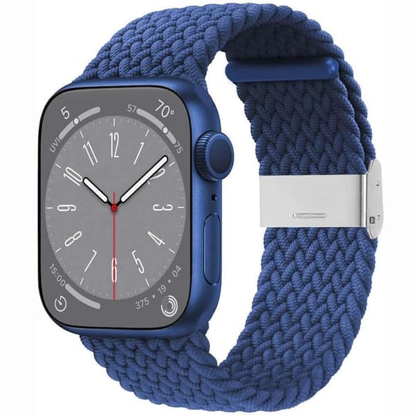 Flettet Urrem Apple Watch Series 10 (42mm) - Blue