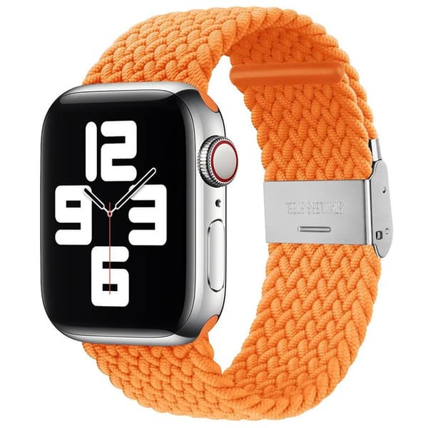 Flätat klockarmband Apple Watch Series 10 (42mm) - Orange