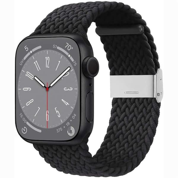 Flettet klokkereim Apple Watch Series 10 (42mm) - Black