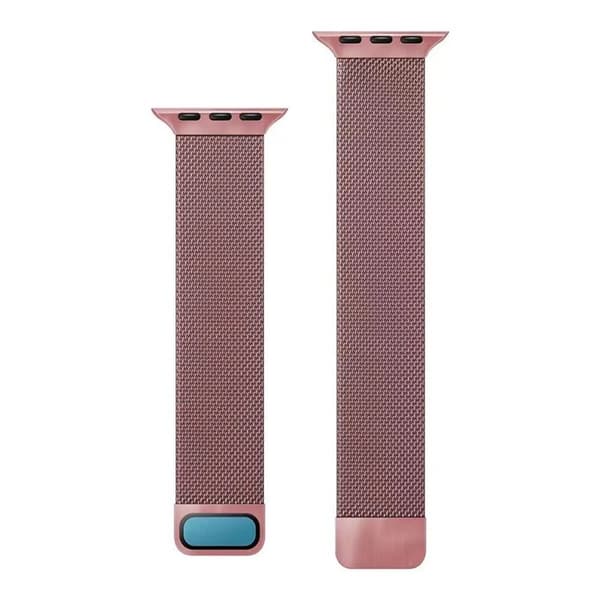 Split milanese urrem Apple Watch Series 10 (42mm) - Lyserød