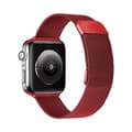 Miniatyrbilde 2 av 2: Split milanese klokkereim Apple Watch Series 10 (42mm) - Rød