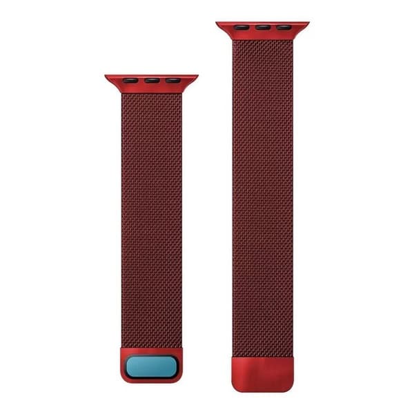 Split milanese klokkereim Apple Watch Series 10 (42mm) - Rød