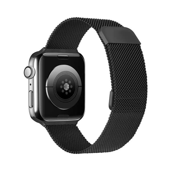 Split milanese urrem Apple Watch Series 10 (42mm) - Sort