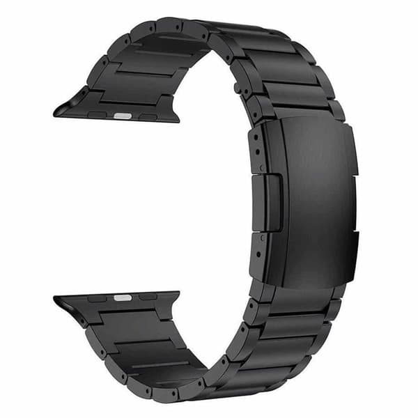 BEAD Titaani kellon ranneke Apple Watch Series 10 (42mm)  - Musta