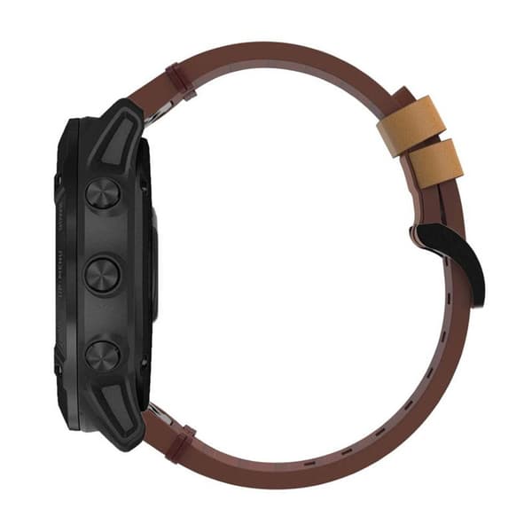 Nail nahka kellon ranneke easyfit Garmin Epix Pro (42mm) - Sandstone