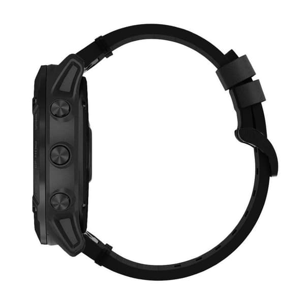 Nail læder urrem easyfit Garmin Fenix 5S - Onyx black