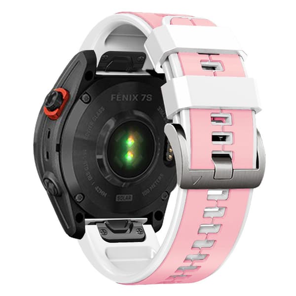 INF Silikoninen kellohihna Garmin Fenix 7S Prolle