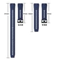 Miniatyrbild 3 av 4: INF 3-pack silikon klockarmband - 22mm