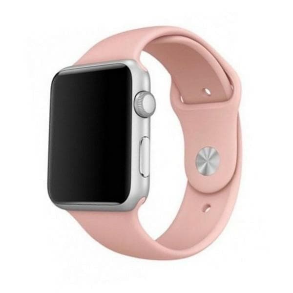 Mercury Silicon Apple Watchin ranneke 42/44/45 mm pinkki/pinkki