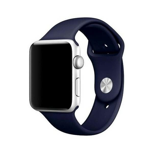 Mercury Silicon Apple Watchin ranneke 38/40/41 mm sininen/laivasto